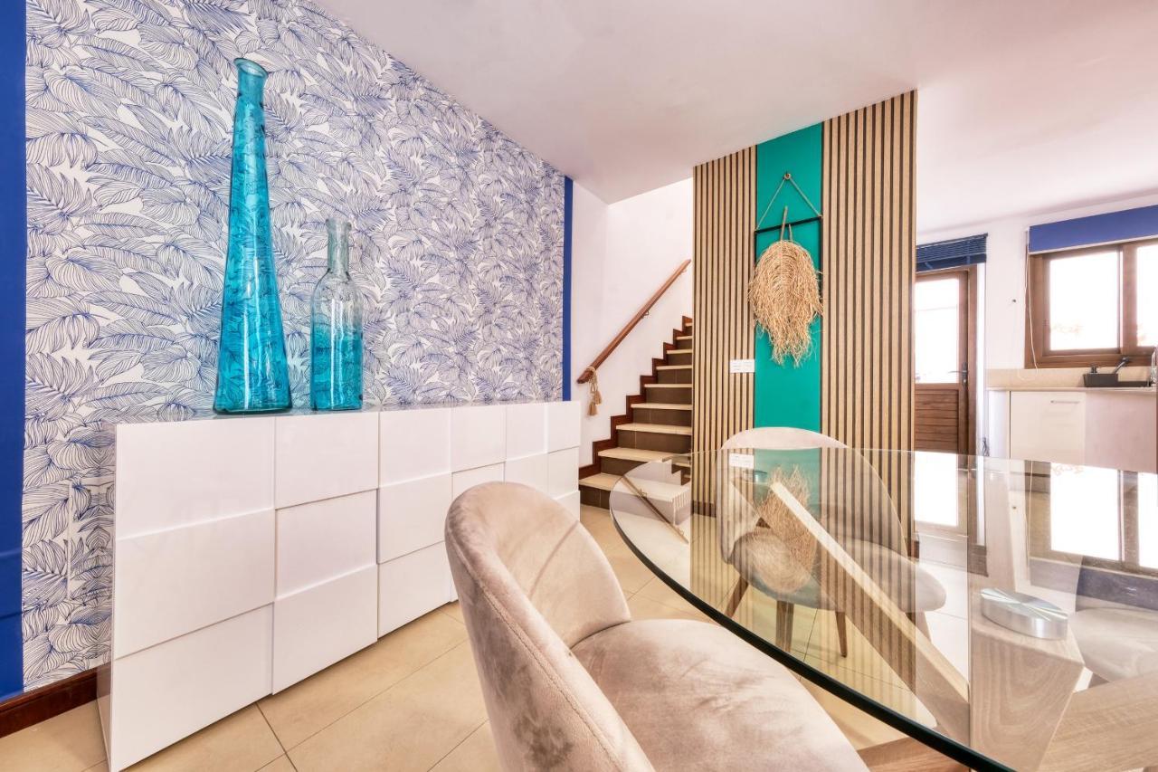 Casa Bleu 2 Floors ,2 Bedrooms ,Equipped Kitchen ,Balcony ,Terrace And Grill Puerto Calero Exteriér fotografie